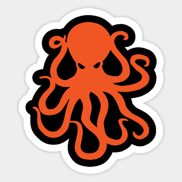 Octopus Sticker by Gsweathers